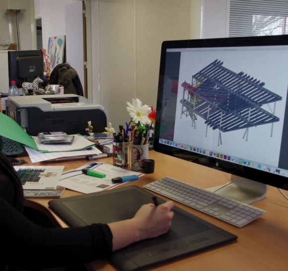 Diseñar un proyecto en la oficina de diseño