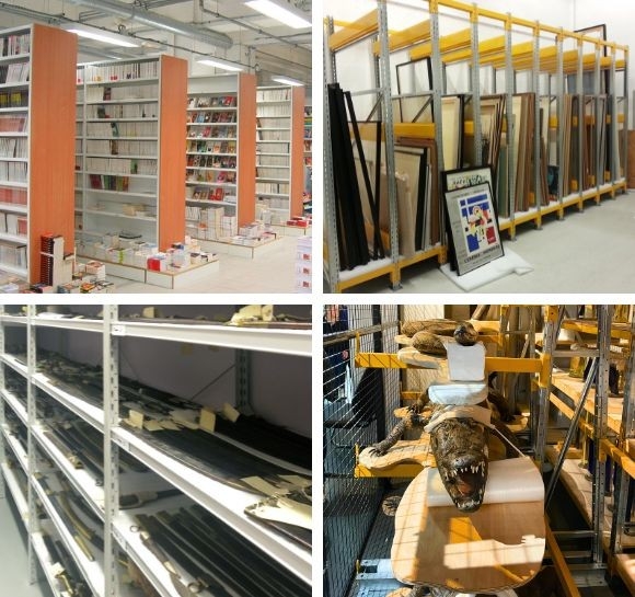 Estanterías-museos-bilbiotecas