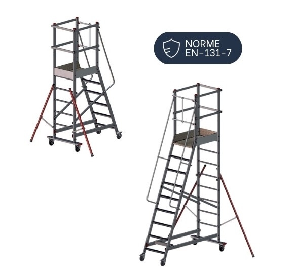 escaleras de mano de seguridad